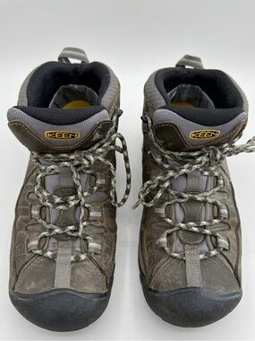 KEEN Targhee II Womens Size 8.5 Waterproof Leather Hiking Shoes Boots